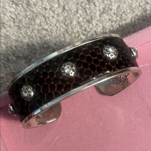 Brighton Joplin Silver Plated Cuff Bracelet